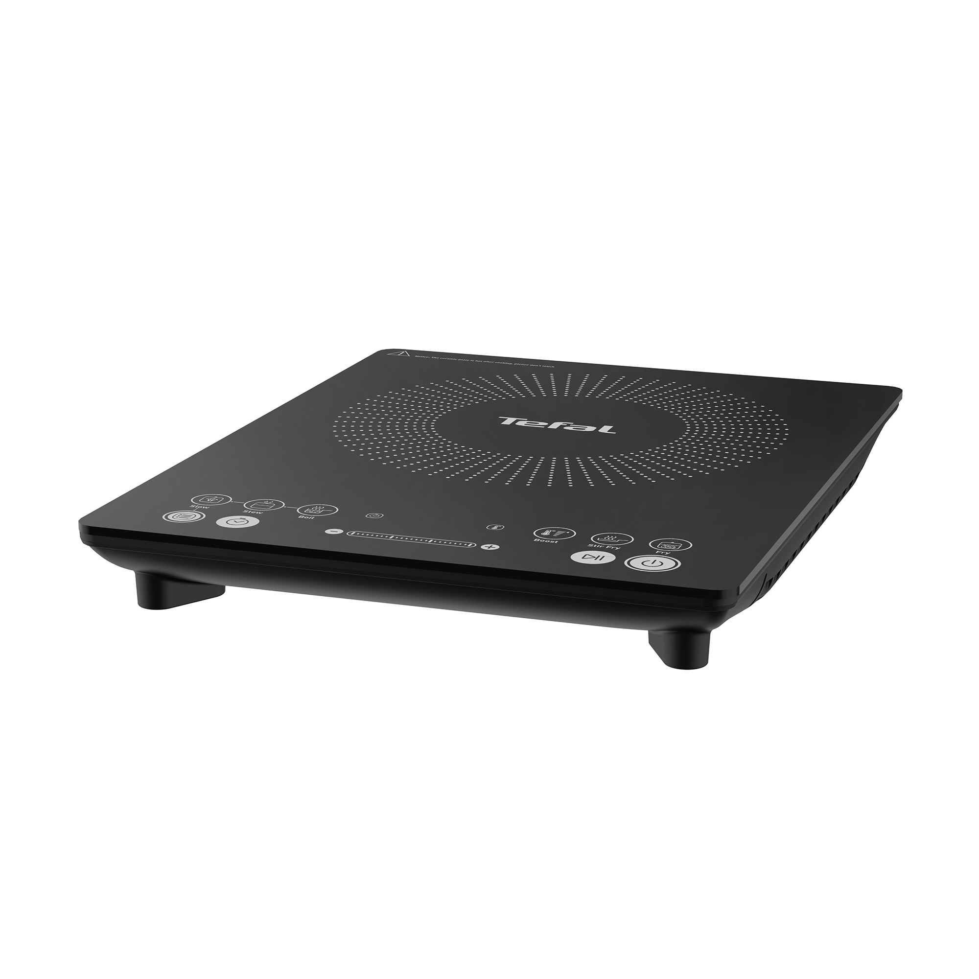 Tefal IH2108G1 hob Black Countertop – image 7