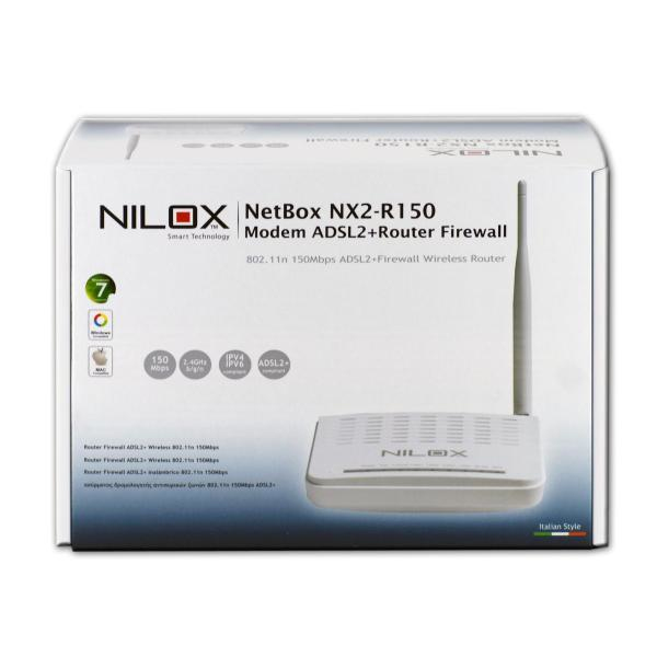 Nilox NX2-R150 wireless router Fast Ethernet – image 3