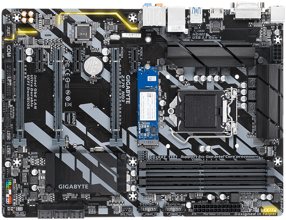 GIGABYTE Z370 HD3-OP – image 2
