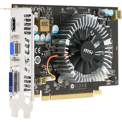 MSI V207-001R graphics card GeForce GT 240 GDDR5 – image 1