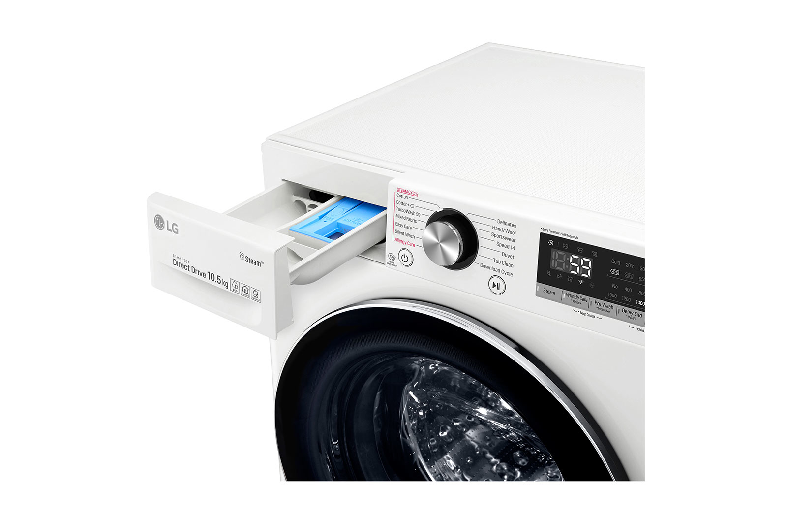LG F4V710WTS washing machine Front-load – image 5