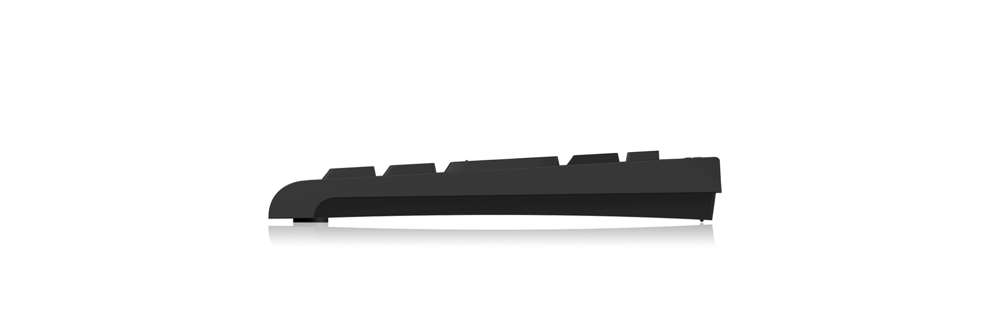 KeySonic ACK-3400U keyboard Office USB QWERTZ German Black – image 3