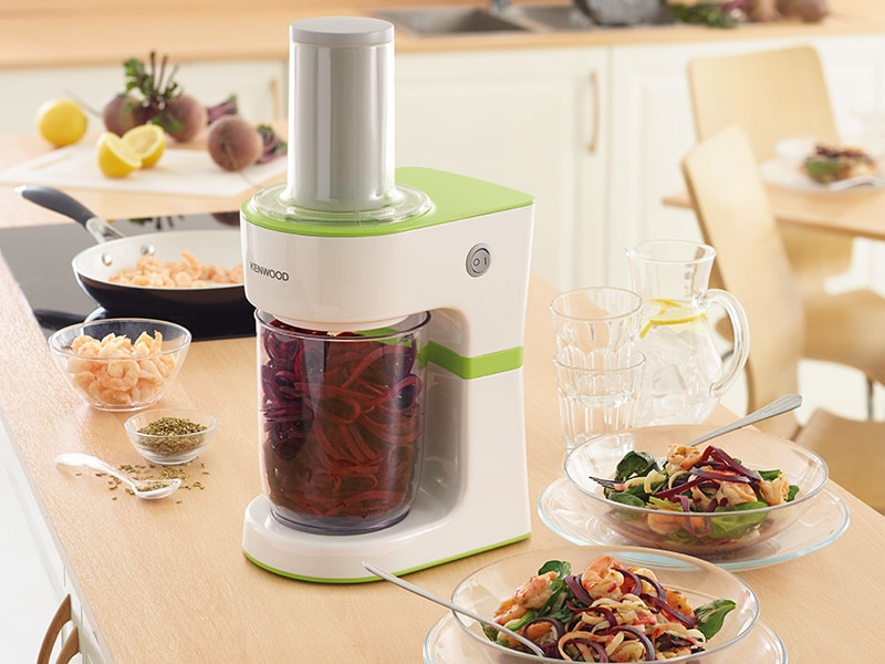 Kenwood FGP203WG electric grater/spiralizer Electric spiralizer Green, White – image 3