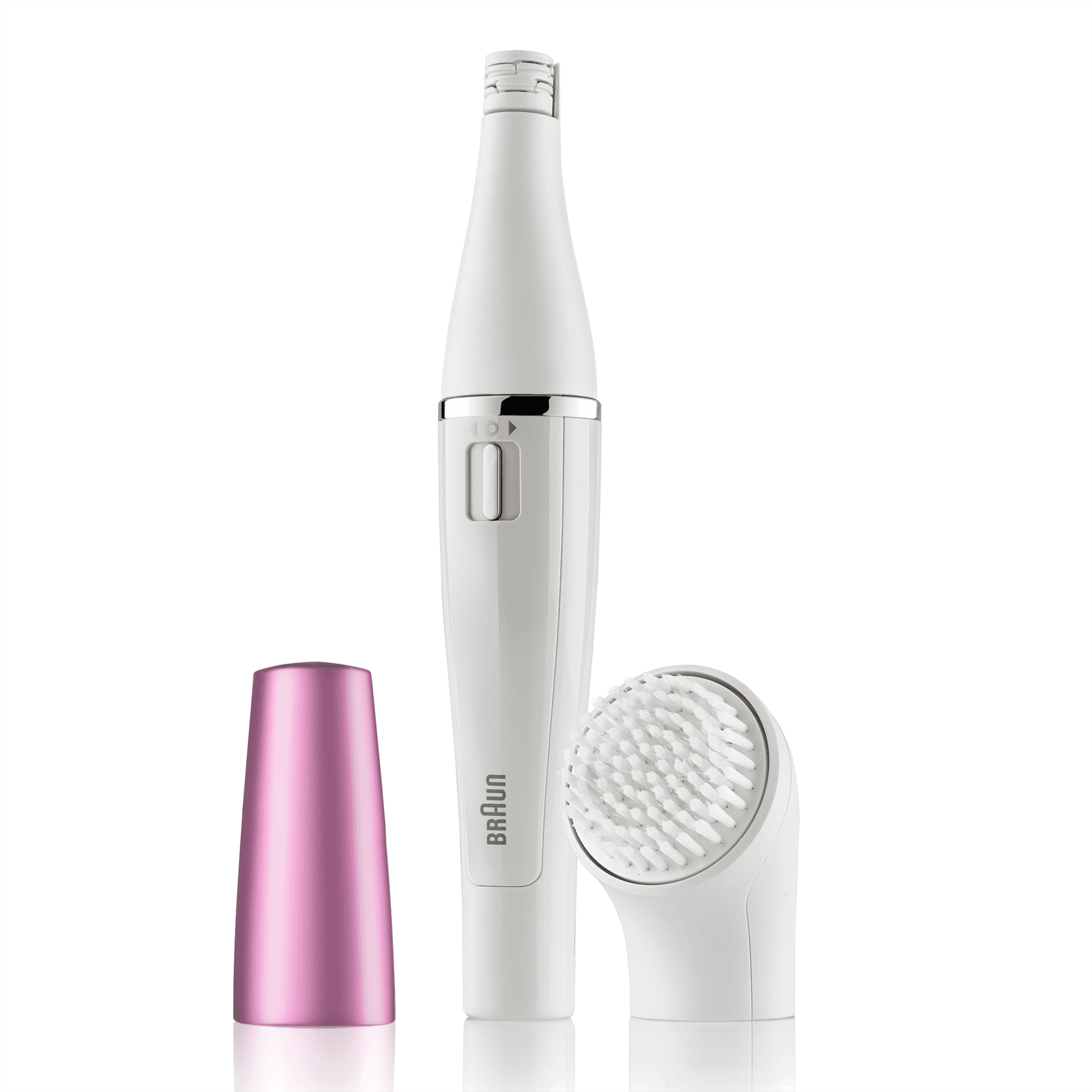Braun 81663306 epilator 10 tweezers White, Rose – image 1
