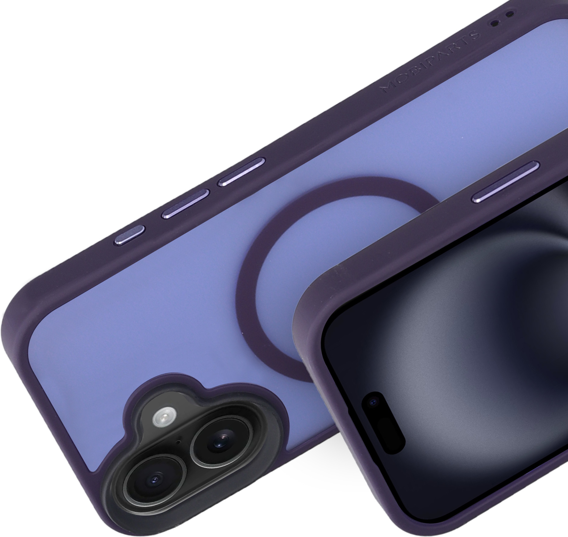 Mobiparts Hardcover Apple iPhone 16 Satin Purple (Magsafe Compatible) – image 2
