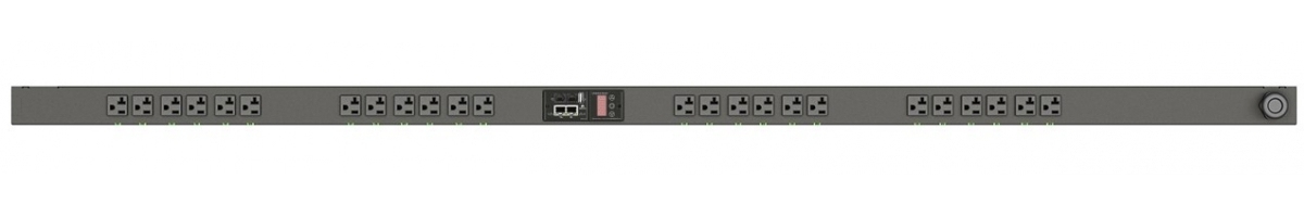 Vertiv Geist MNS3EGB0-24S203-2TL5A0A10-S power distribution unit (PDU) 24 AC outlet(s) 0U Black