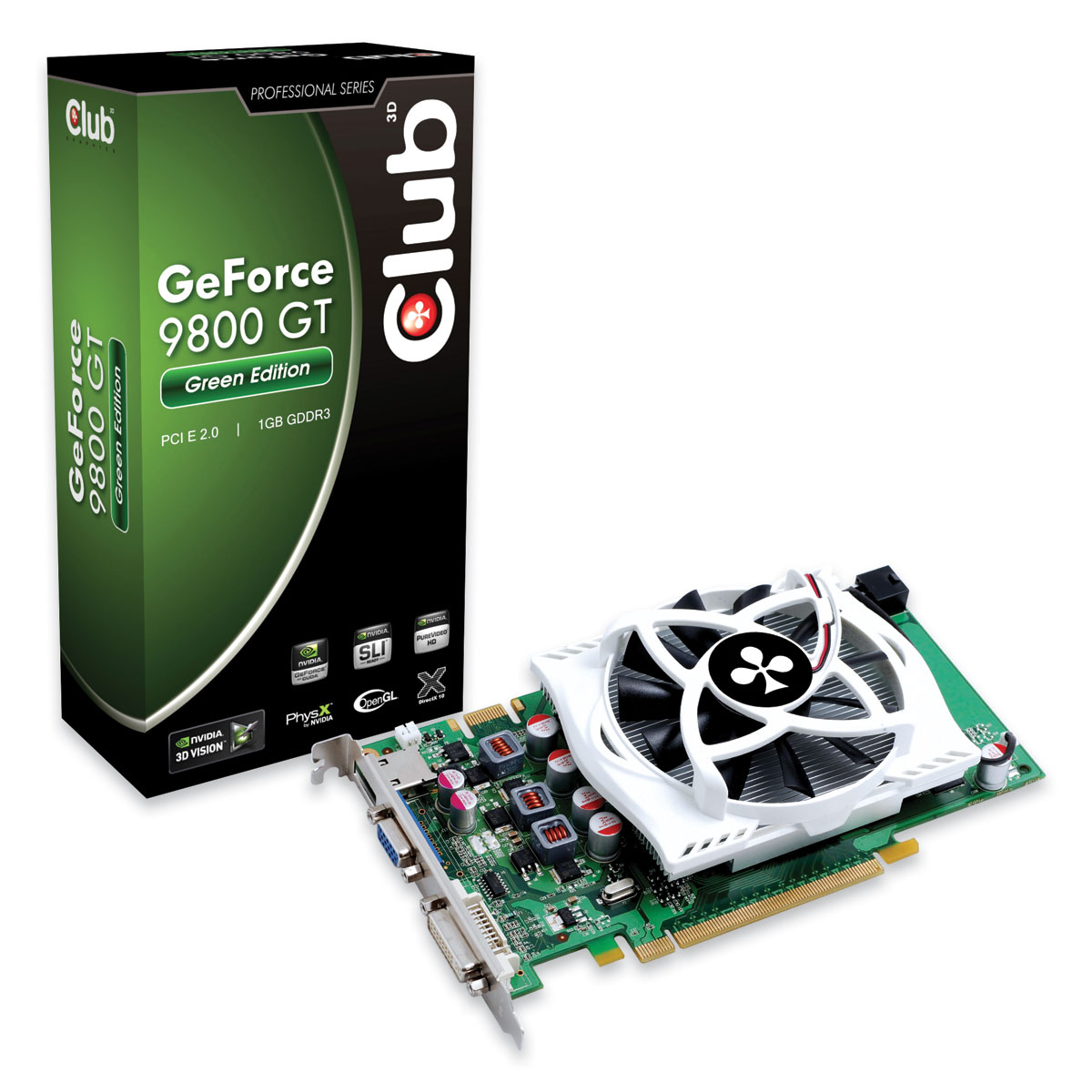 CLUB3D CGNX-G9824GCI graphics card NVIDIA
