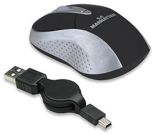 Manhattan 177078 mouse Office Bluetooth Laser 3000 DPI – image 3