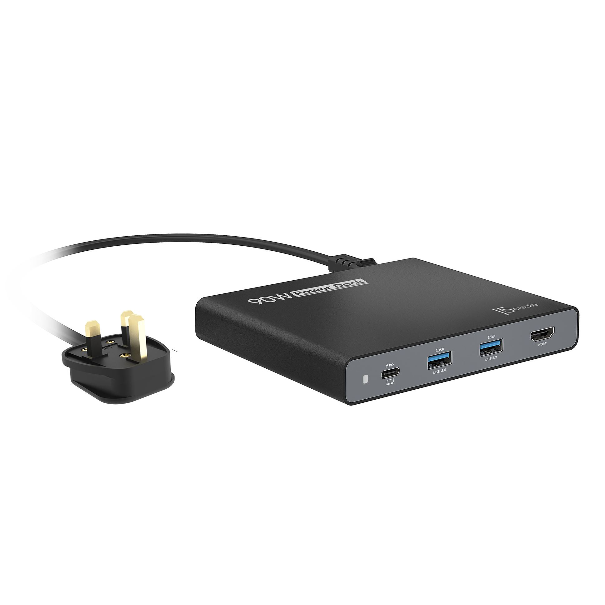 j5create JCDP392-FN mobile device dock station Black – image 1