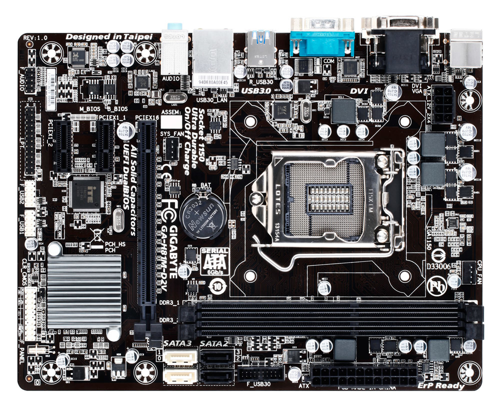 GIGABYTE GA-H81M-D2V motherboard Intel® H81 LGA 1150 (Socket H3) micro ATX – image 5