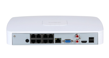 Dahua Technology WizSense NVR4108-8P-EI network video recorder 1U White – image 2
