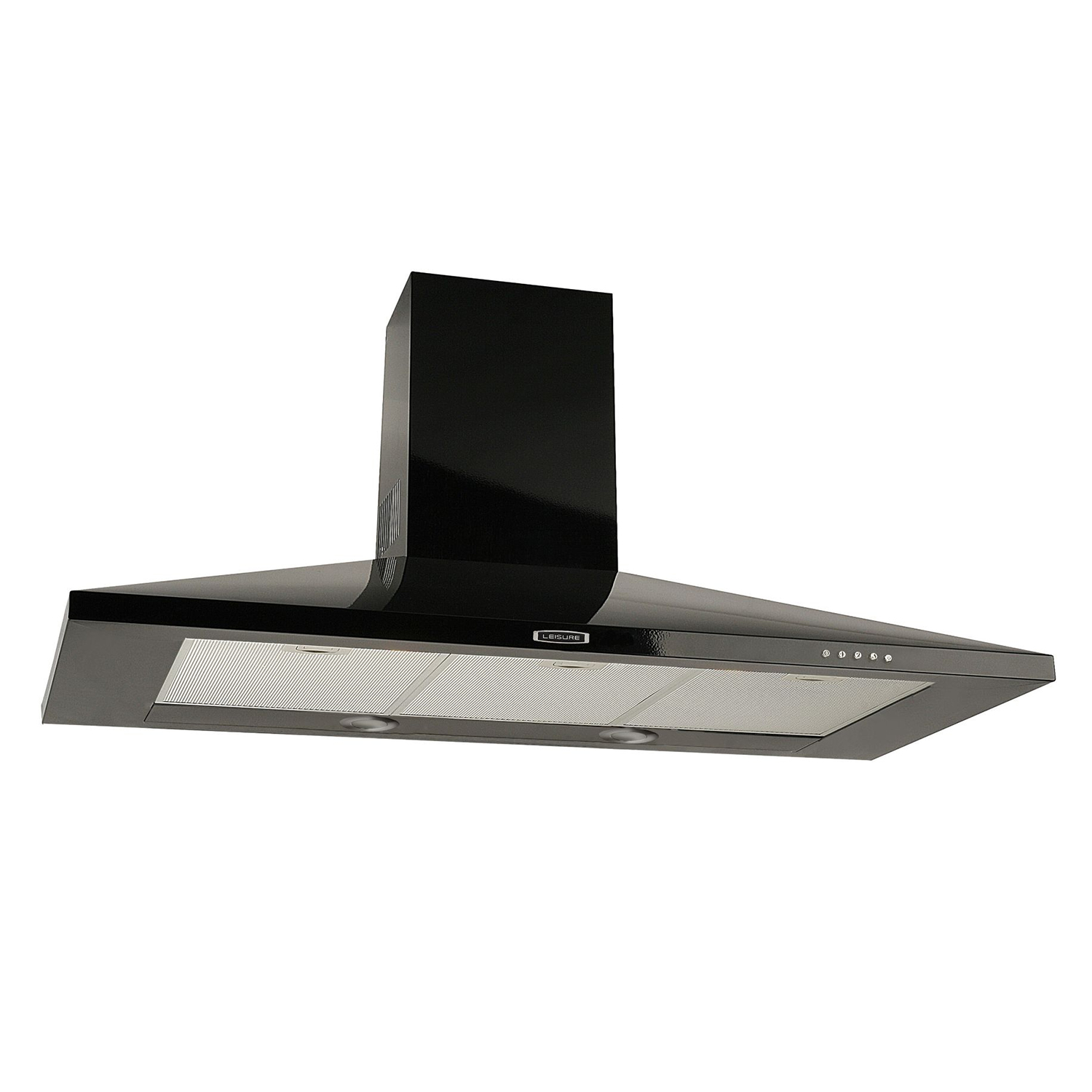 Leisure H112K cooker hood Wall-mounted Black 590 m³/h
