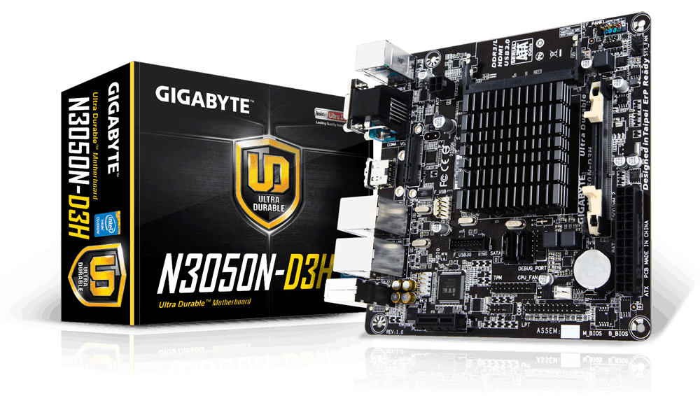 GIGABYTE GA-N3050N-D3H (rev. 1.0) – image 1