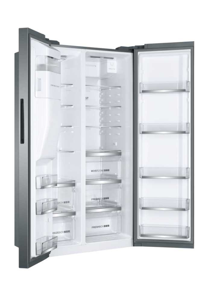 Haier HRF-636IM6 side-by-side refrigerator Freestanding – image 5
