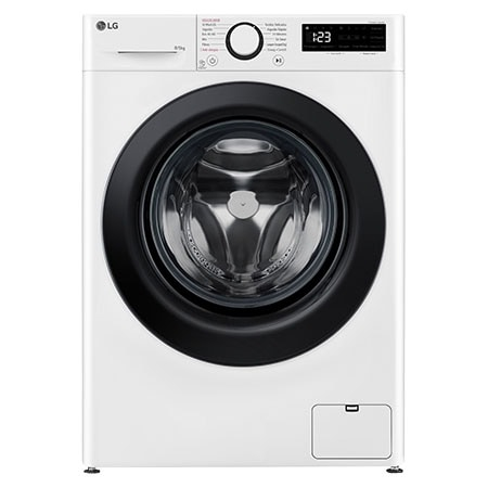 LG F2DR5S8S6W washer dryer Freestanding Front-load White – image 1