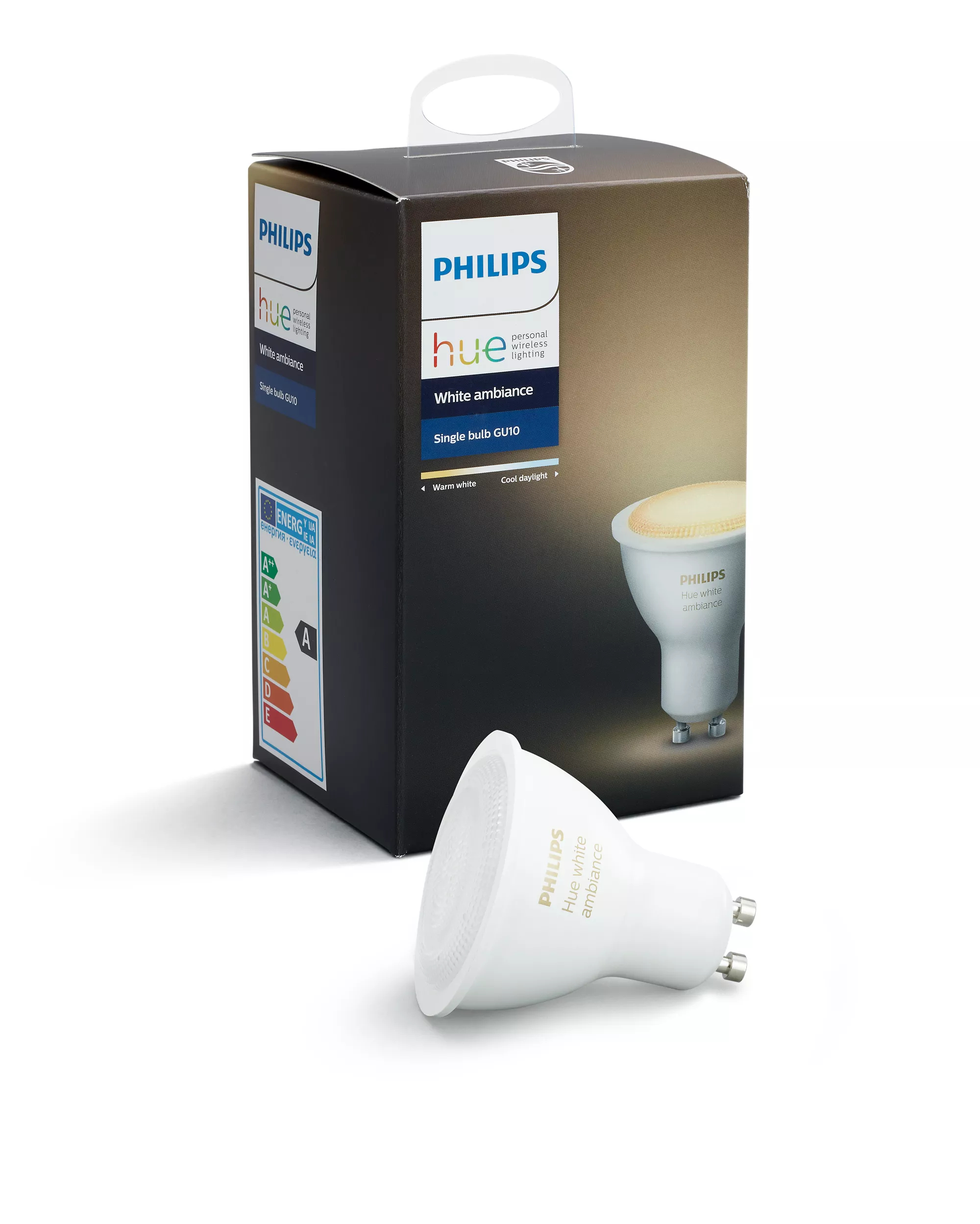 Philips by Signify Philips Hue White ambience Single bulb GU10 – image 1