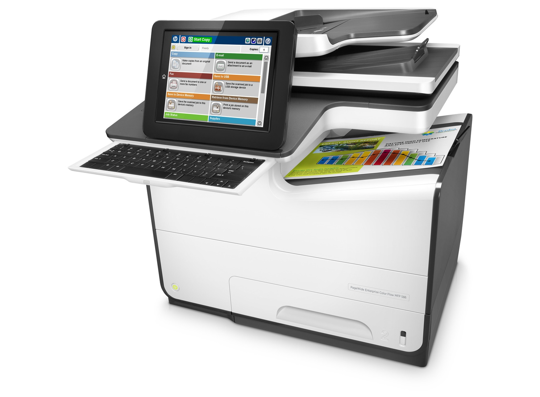 HP Enterprise Color Flow MFP 586z – image 2