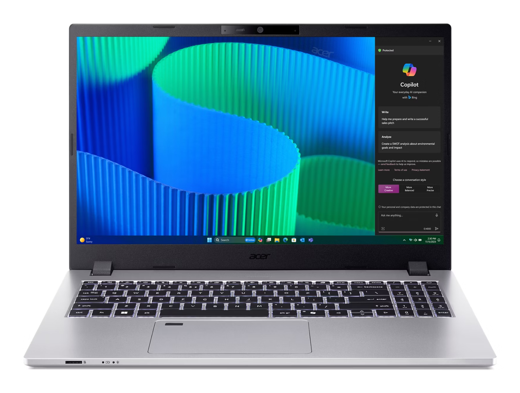 Acer TravelMate P2 TMP215-55-TCO-5551 Intel Core 5 i5-1334U Laptop – image 2