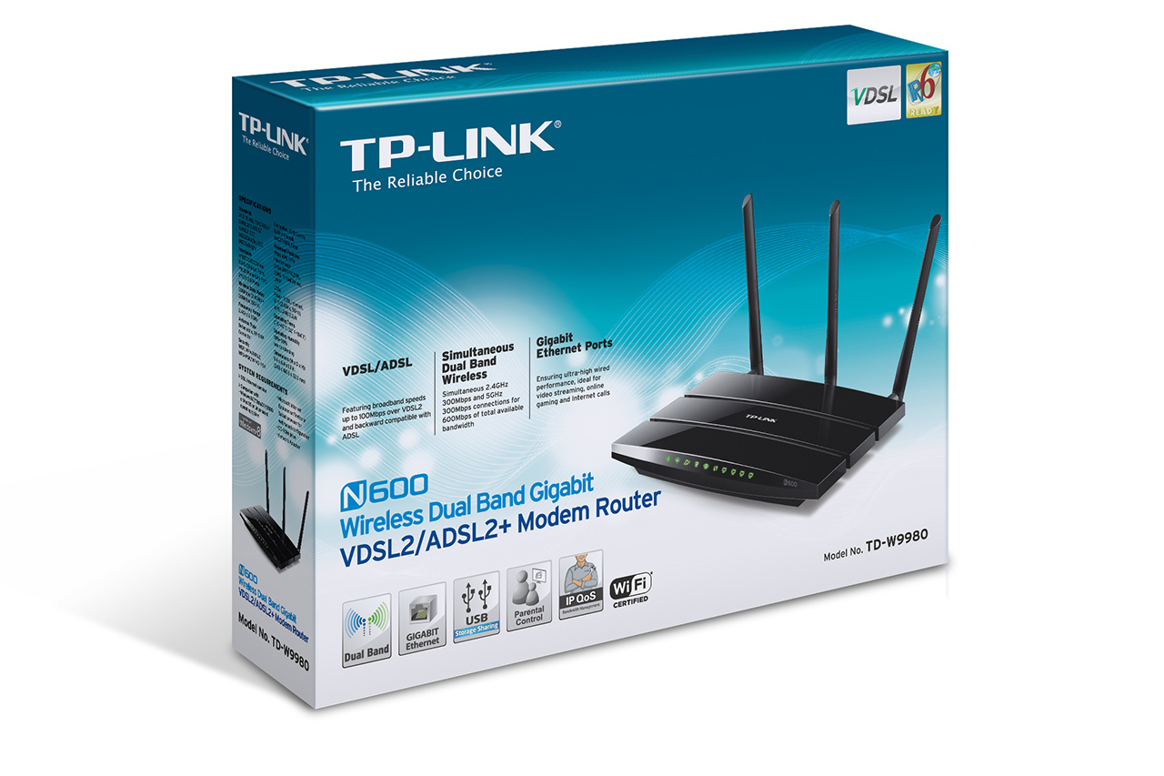 TP-Link TD-W9980 wireless router Gigabit Ethernet Dual-band (2.4 GHz – image 5