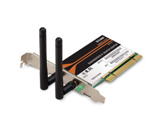 D-Link DWA-542 network card 248 Mbit/s