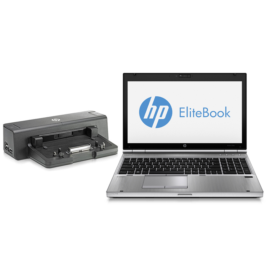 HP NOTEBOOK BUNDEL (B6P98ET + A7E32ET) EliteBook 8570p Core i5-3360m + Basic Docking Station – image 1