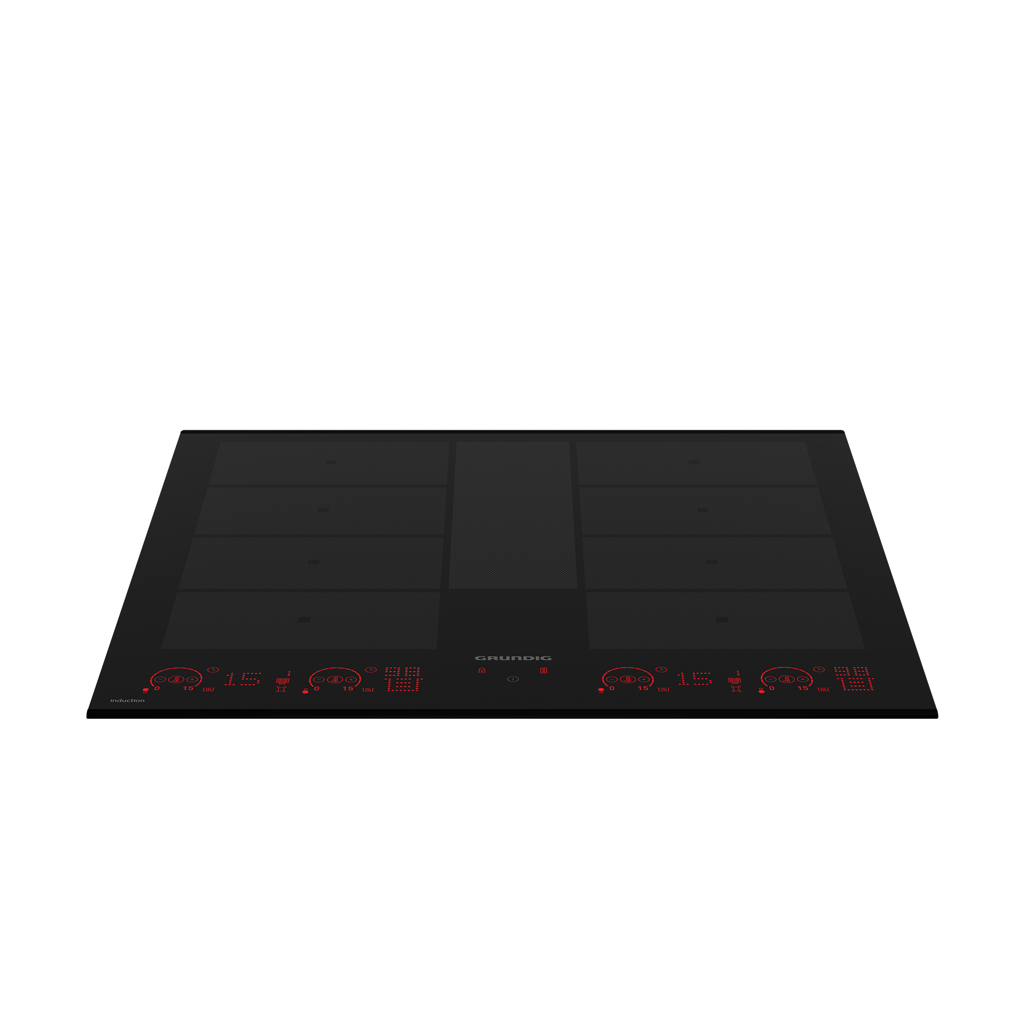 Grundig GIEI648980I 60cm Flexi Induction Hob with Illuminated Direct Access Touch Control – image 3