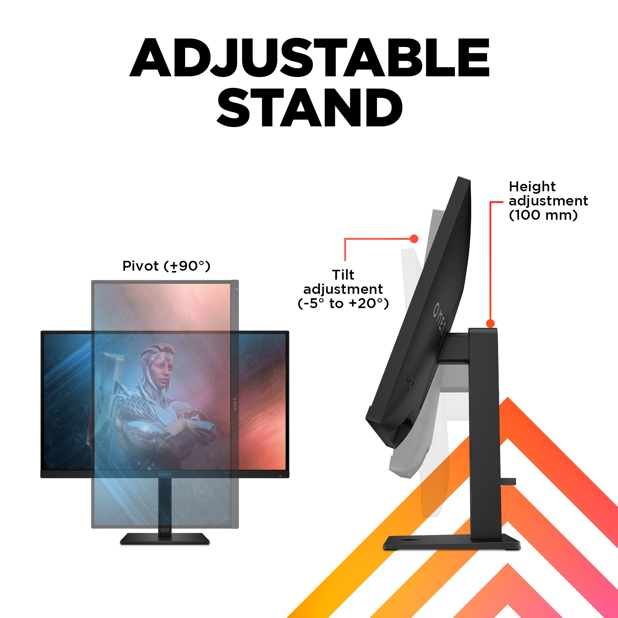 HP OMEN by HP 27 inch FHD 165Hz Gaming Monitor - OMEN 27 – image 8