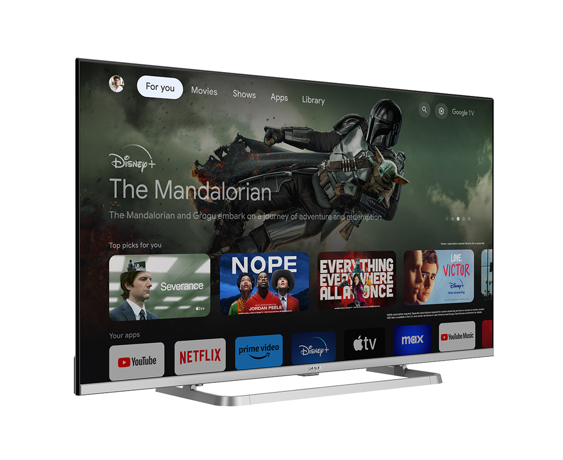 SABA SA40Q80GTV TV – image 2