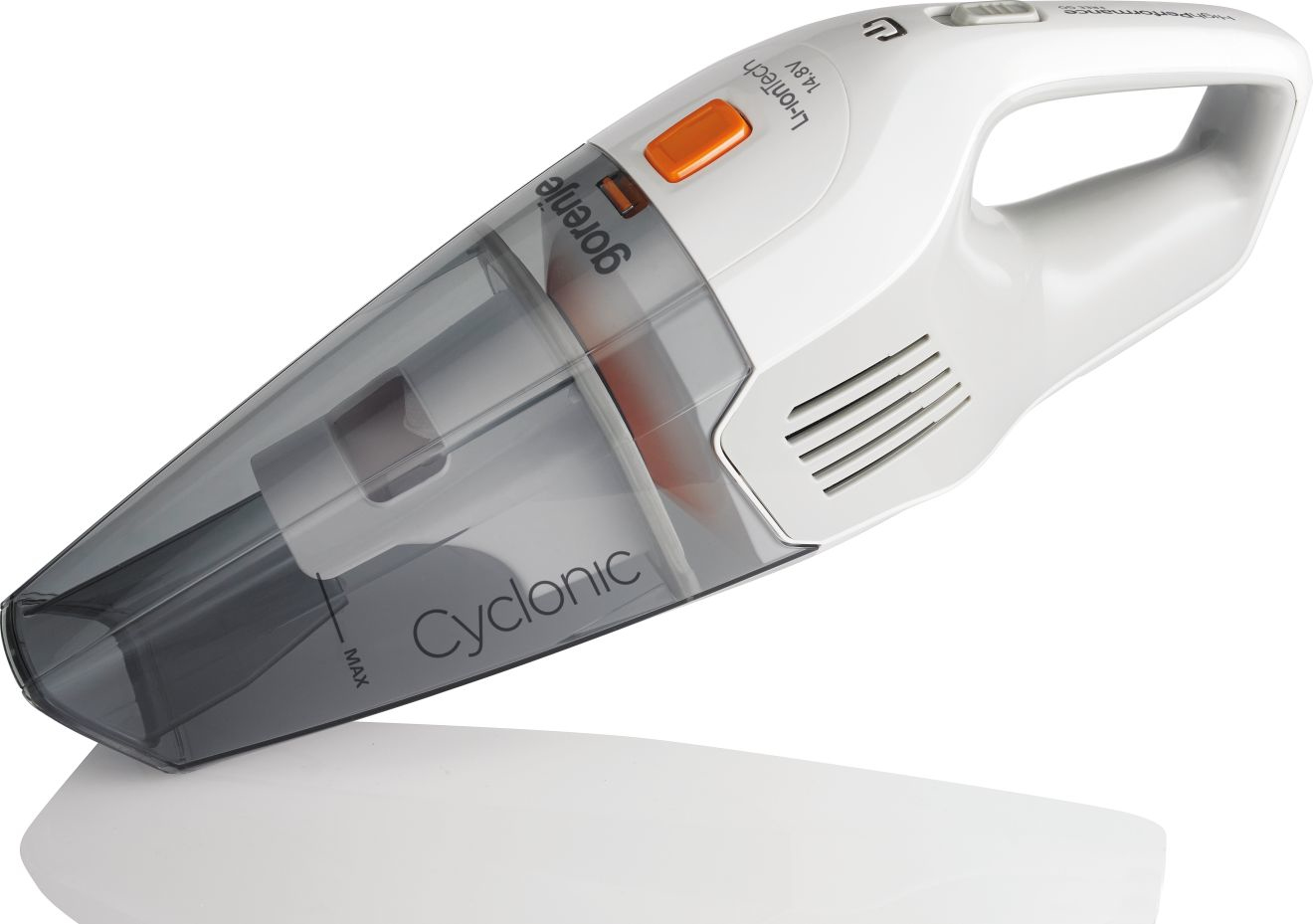 Gorenje MVC148FW handheld vacuum White Bagless – image 1