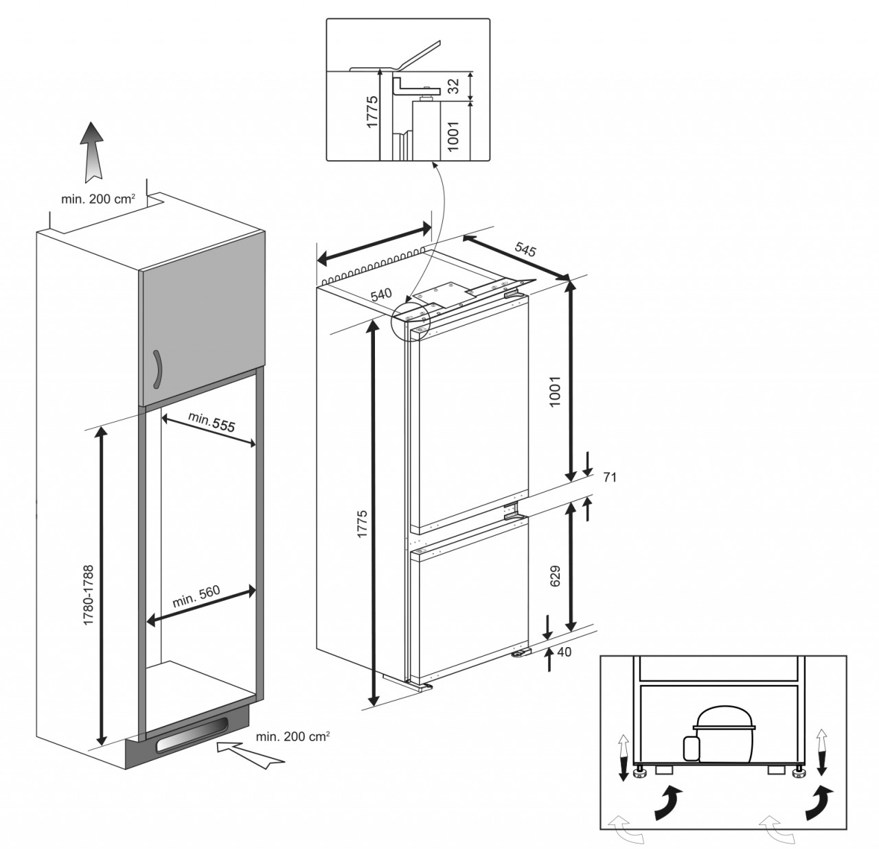 Beko BCNA275K2S fridge-freezer Freestanding – image 2