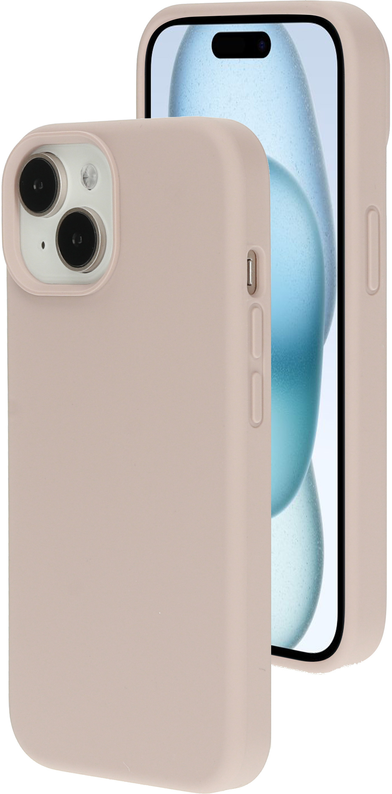 Mobiparts Silicone Cover Apple iPhone 15 Soft Salmon