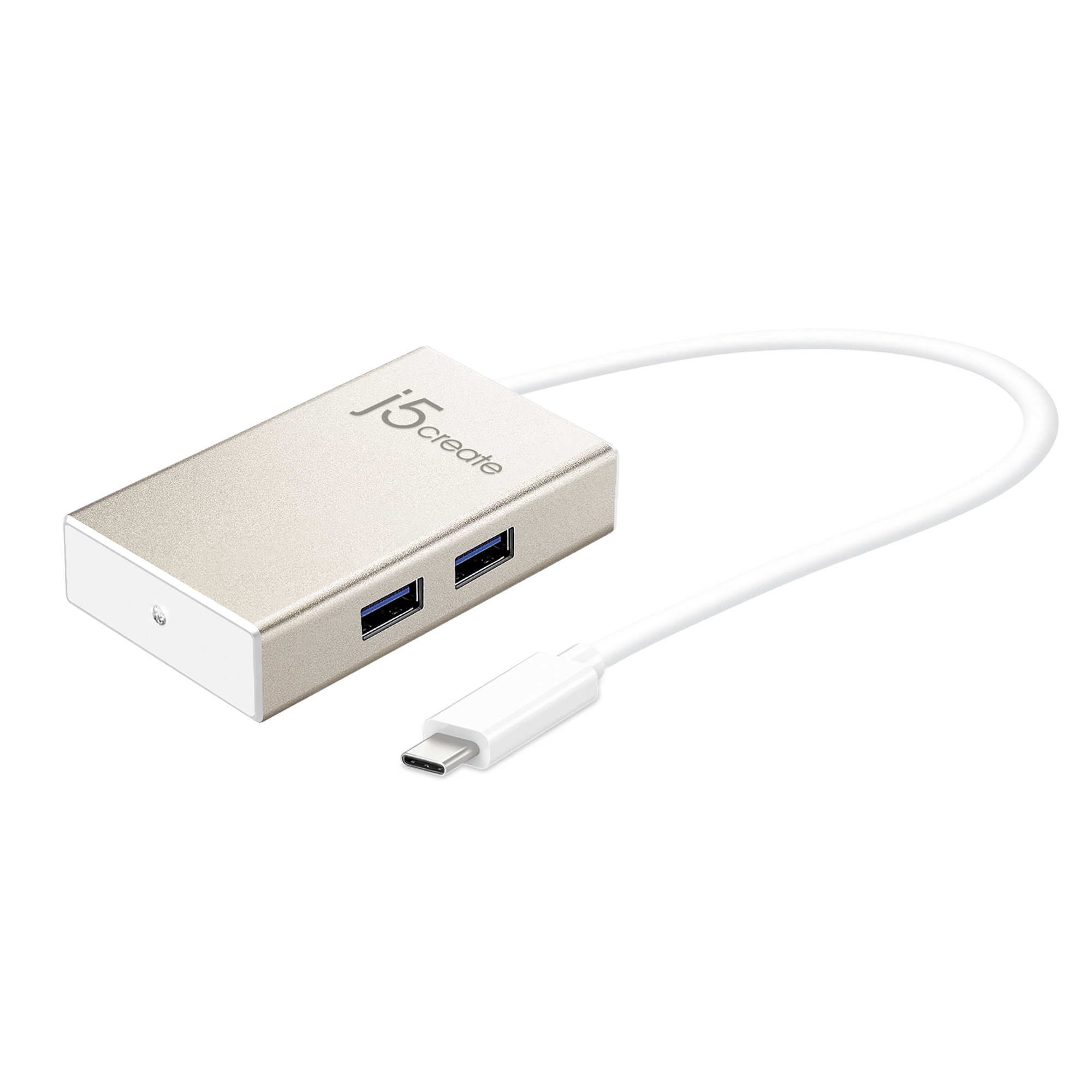 j5create JCH343 USB-C™ 4-Port Hub, Black – image 2
