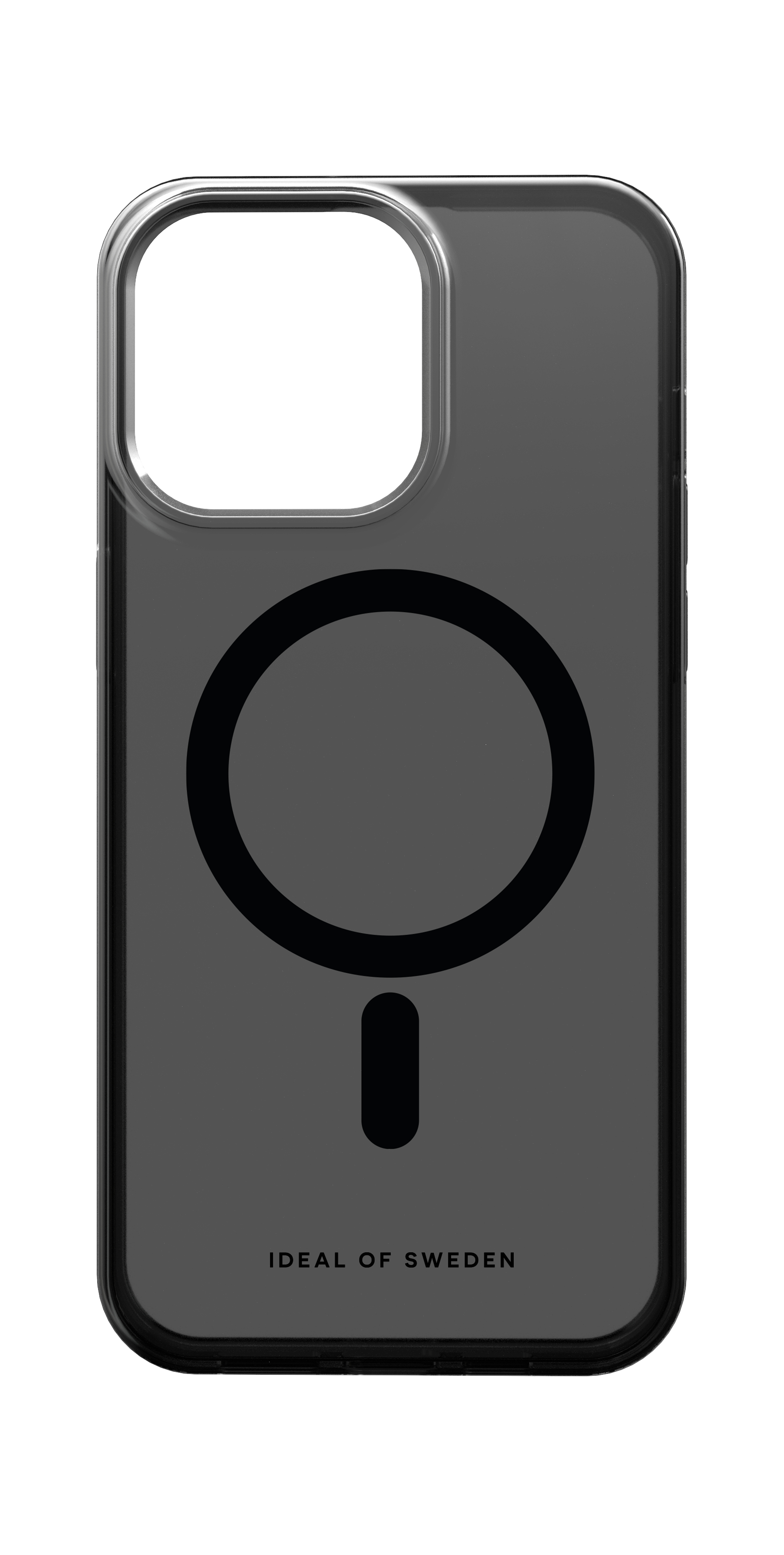 iDeal of Sweden Clear Case MagSafe iPhone 15 Pro Max Tinted Black