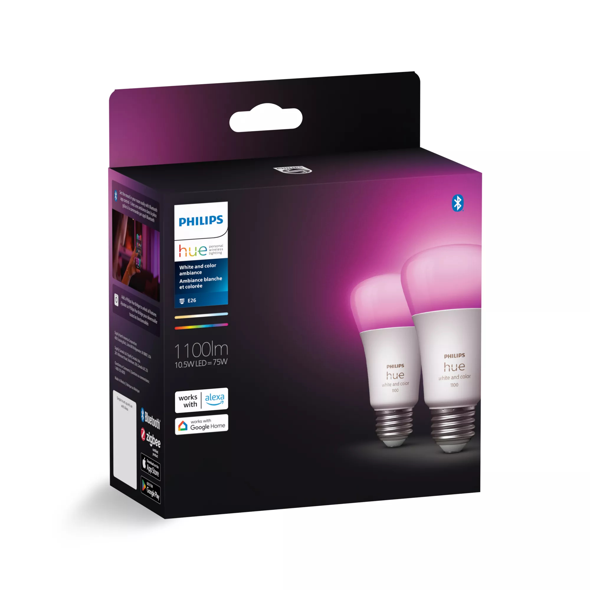 Philips by Signify Philips Hue White and colour ambience 046677563370 smart lighting Bluetooth/Zigbee – image 3