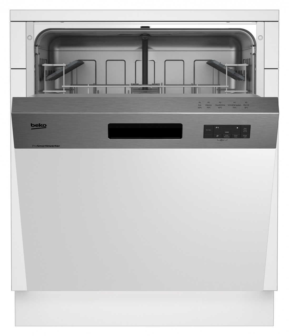Beko DSN15320X dishwasher Semi built-in 13 place settings – image 2