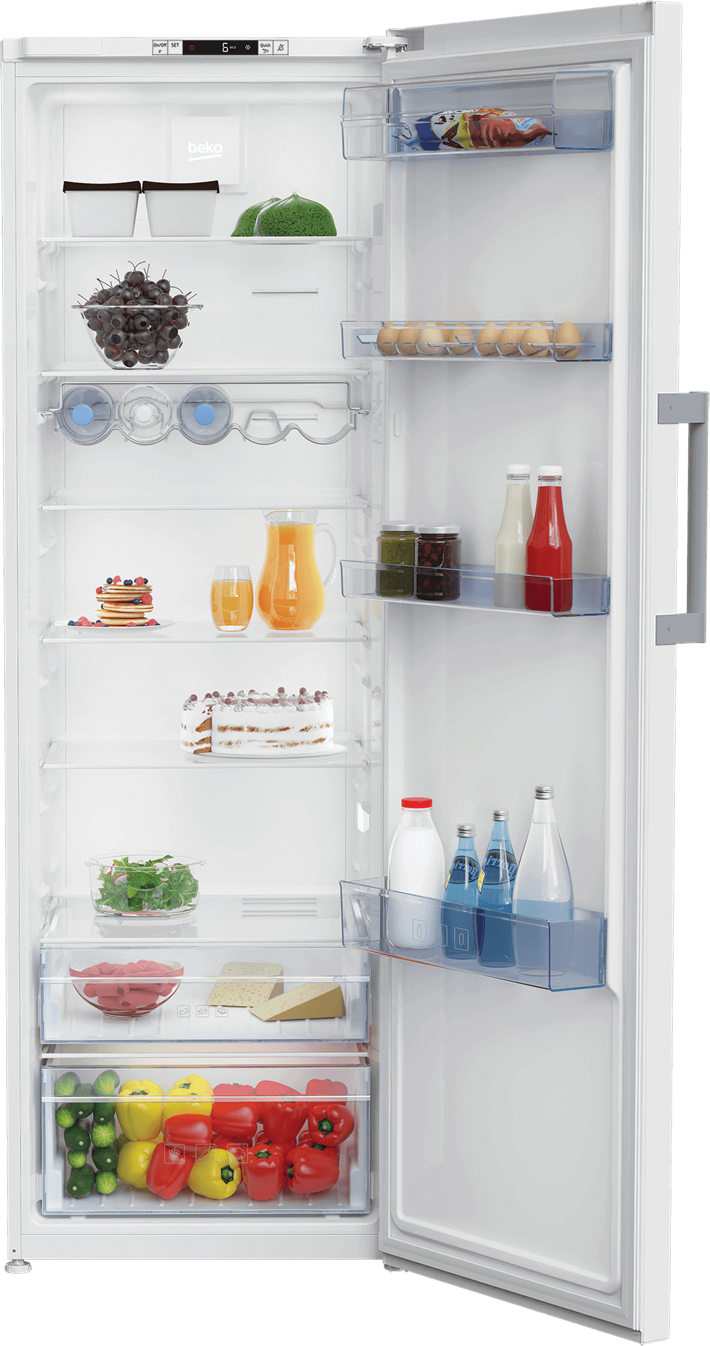 Beko RSNE445I31W fridge Freestanding – image 3