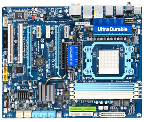GIGABYTE GA-MA790FXT-UD5P motherboard Socket AM3 ATX – image 1