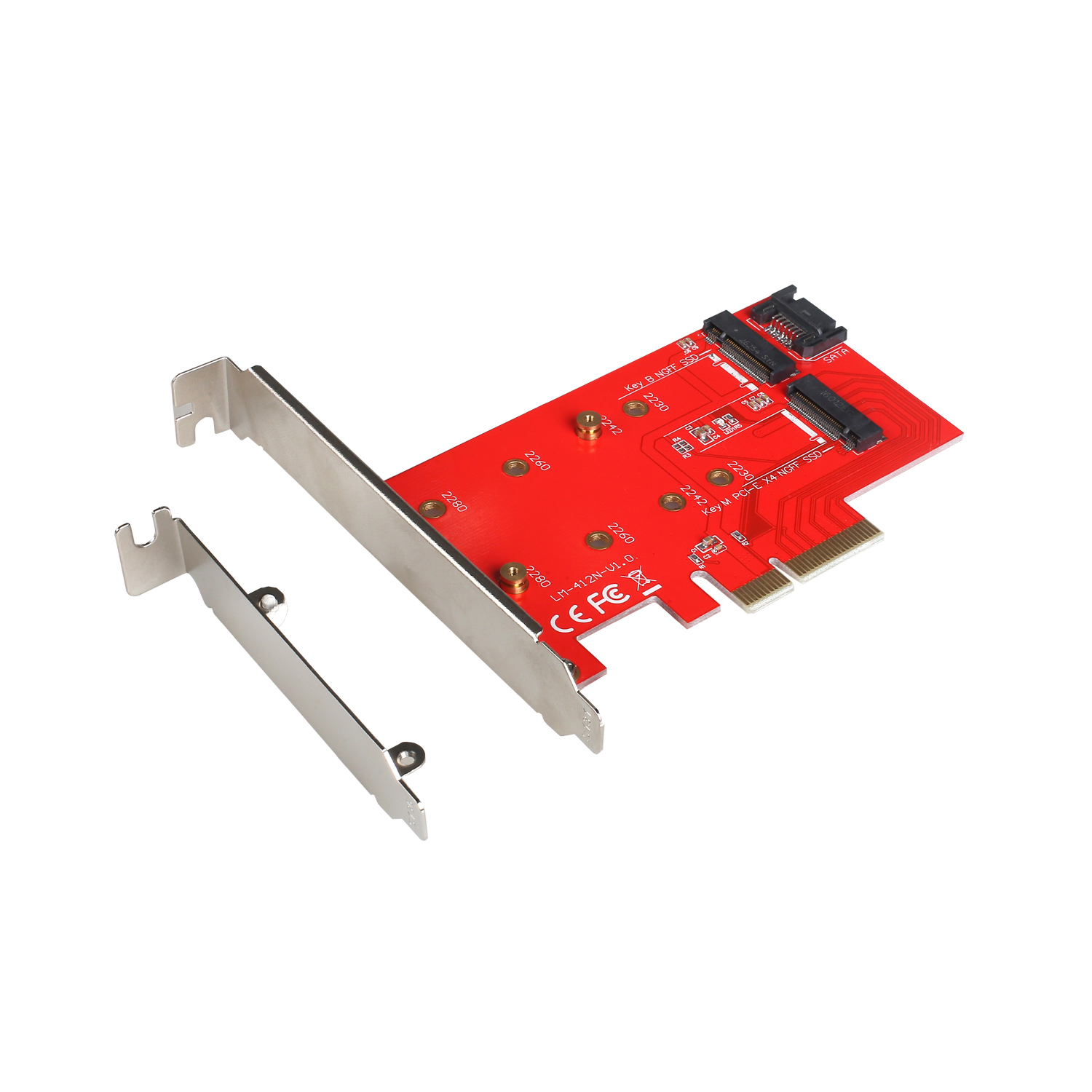i-tec PCI-E 2x M.2 Card – image 2