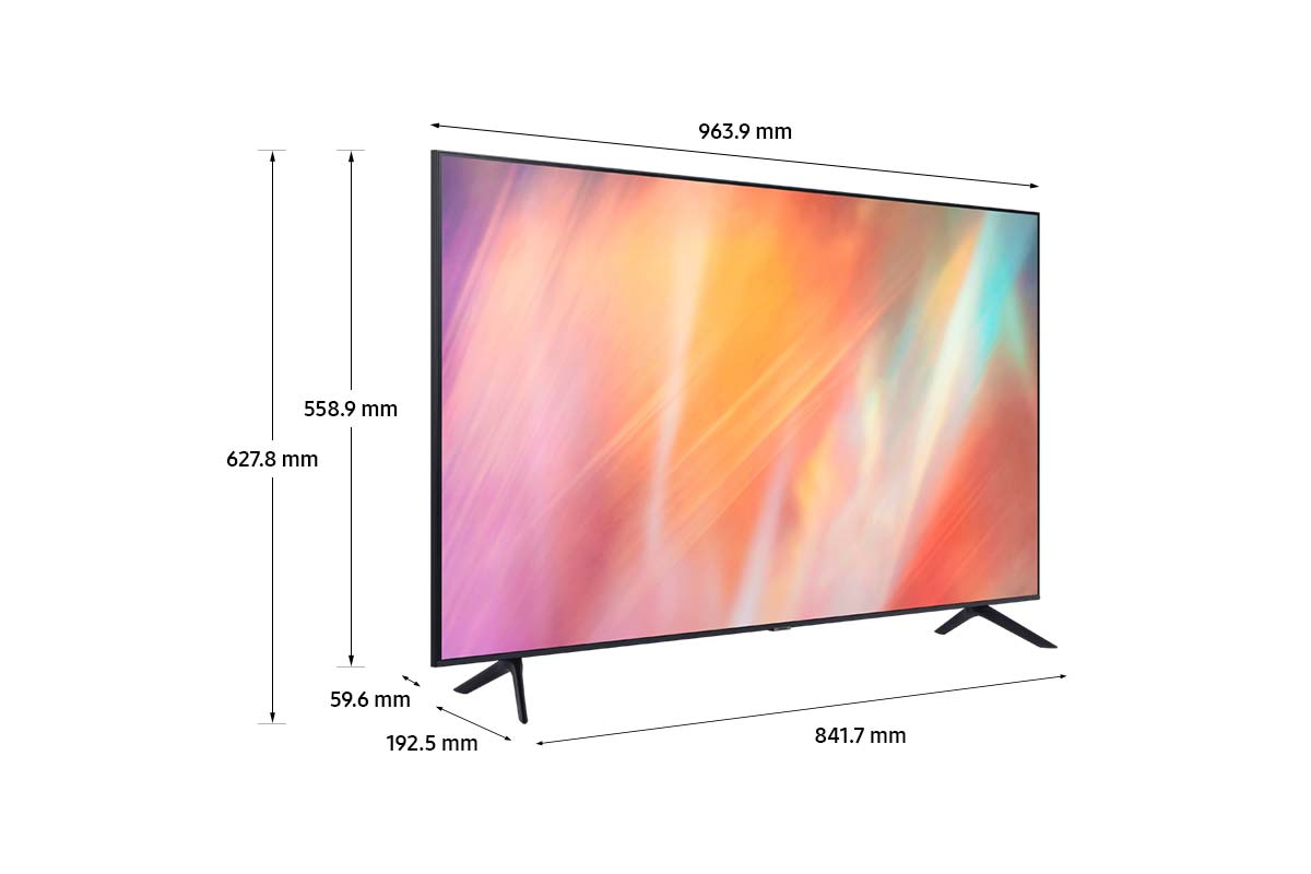 Samsung UE43AU7190U 109.2 cm (43") 4K Ultra HD Smart TV Wi-Fi Grey – image 5