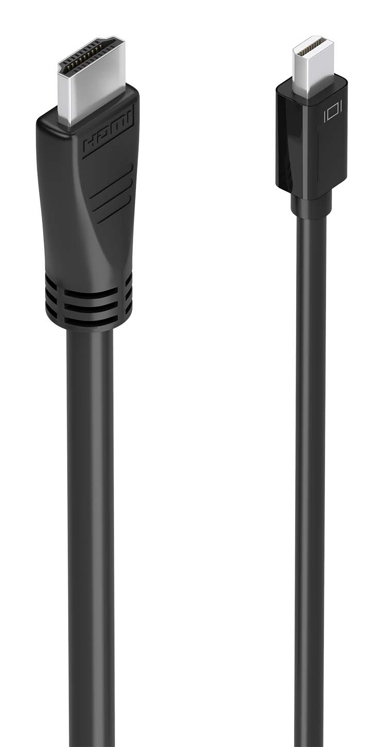 AISENS A125-0890 cavo e adattatore video 5 m Mini DisplayPort HDMI tipo A (Standard) Nero
