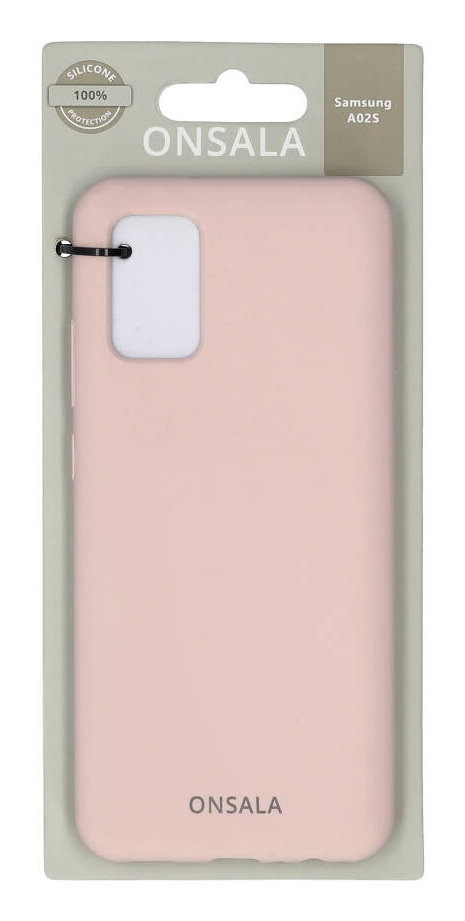 Onsala Phone Case Silicone Sand Pink - Samsung A02s – image 2