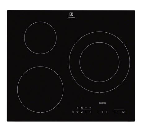 Electrolux EHH6332IOK Black Built-in Zone induction hob 3 zone(s)