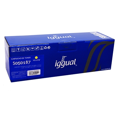 iggual PSIS050187 toner cartridge 1 pc(s) Yellow – image 2