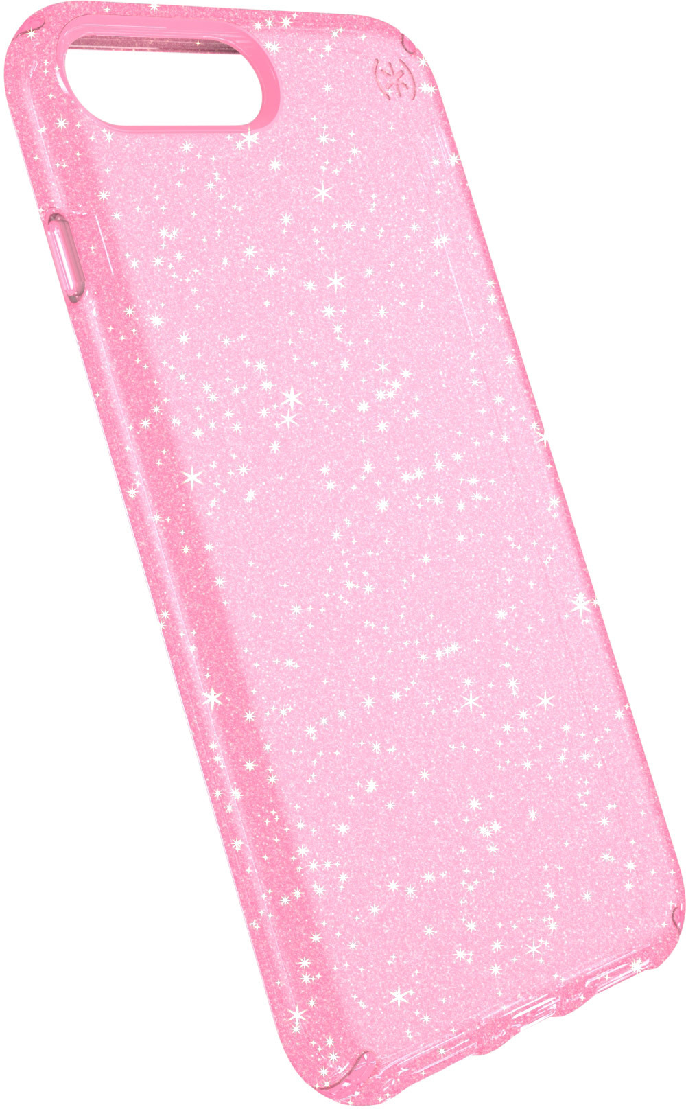 Speck Clear + Glitter Apple iPhone 6 Plus/6S Plus/7 Plus/8 Plus Bella Pink Gold Glitter – image 8