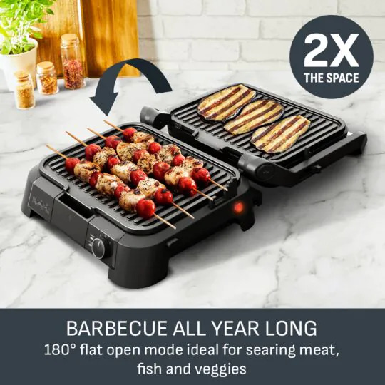 Tefal SuperGrill 3 in 1 Contact Grill GC5108G1 - Black – image 4