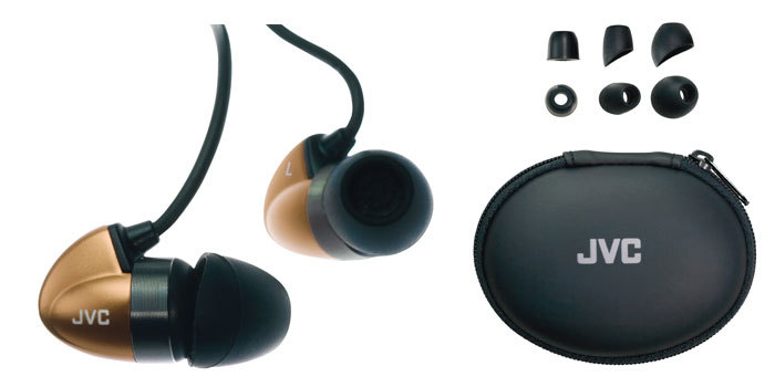JVC "Bi-METAL" Structure Headphones