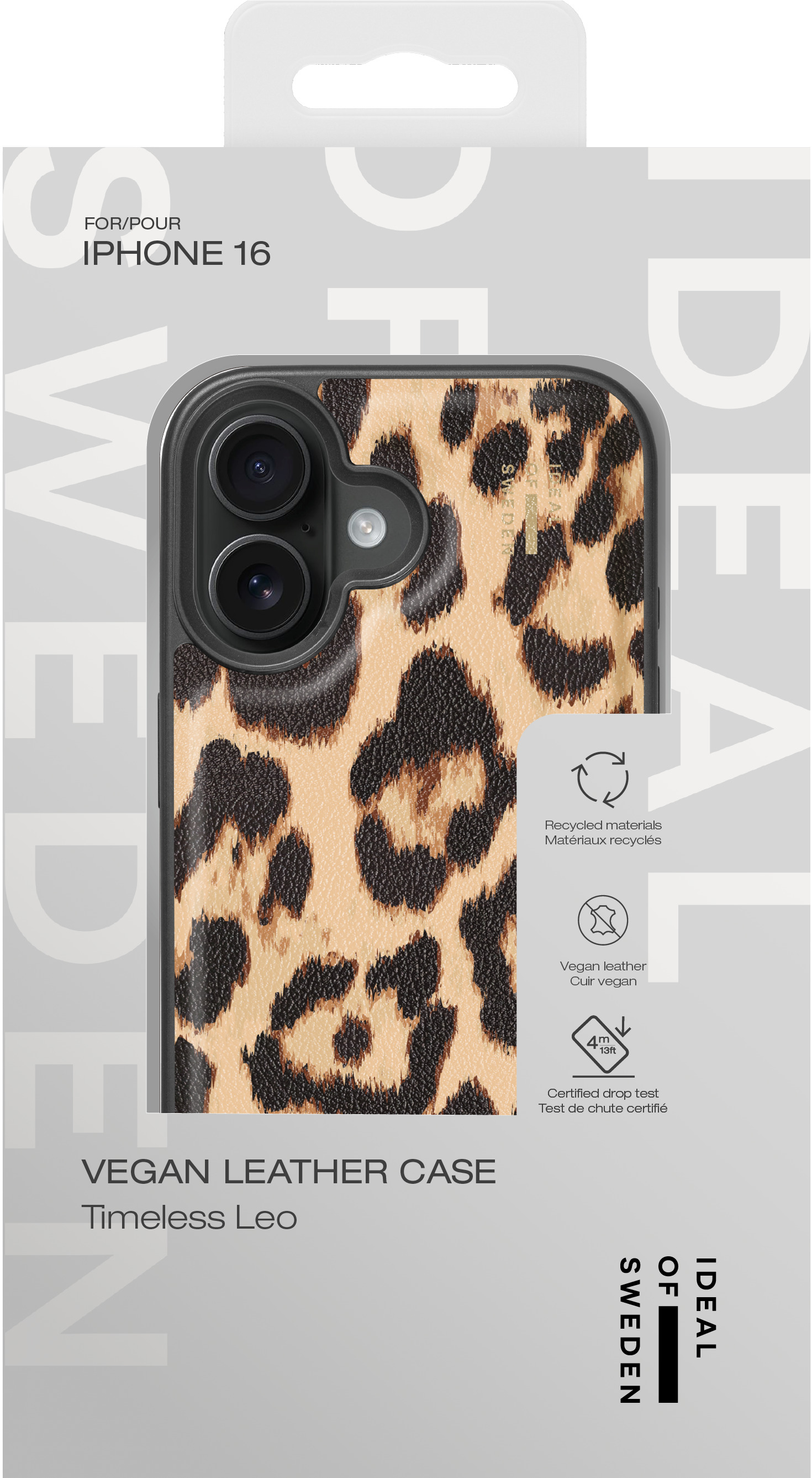 iDeal of Sweden Vegan Leather Case iPhone 16 Timeless Leo – image 4