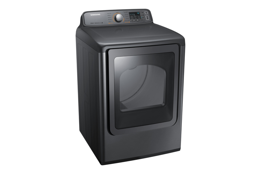 Samsung DV45H7400EP tumble dryer Freestanding Top-load Platinum – image 2