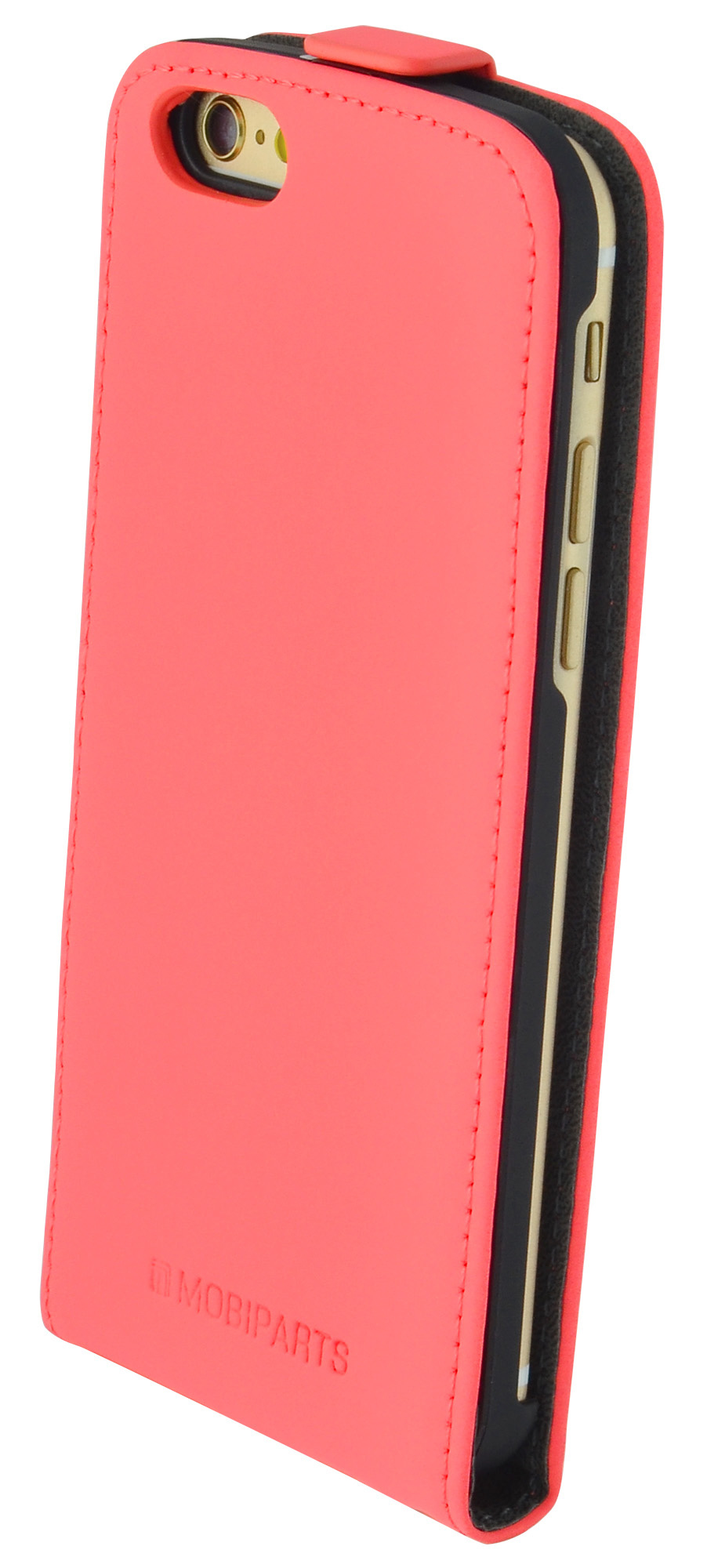 Mobiparts Premium Flip Case Apple iPhone 6, iPhone 6S Peach Pink – image 3