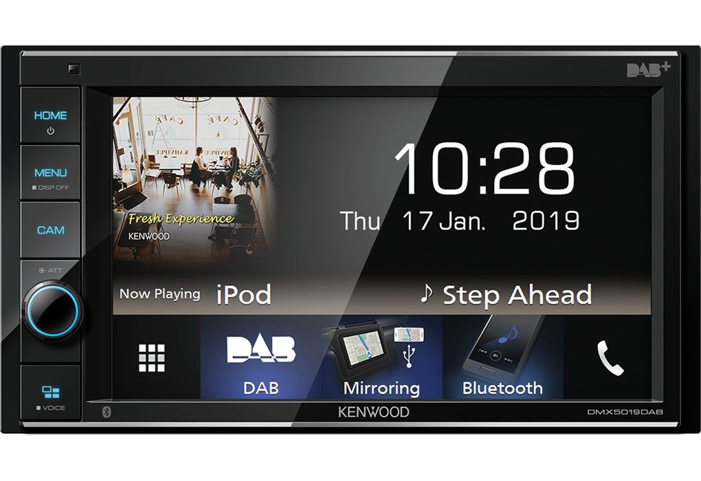 Kenwood DMX5019DAB car media receiver Black – image 1